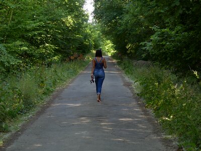 Hiking away nature