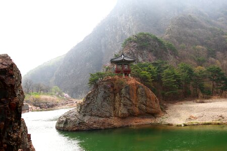 Korea landscape spring