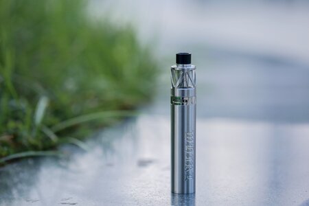 Electronic cigarette atomizer vapor photo