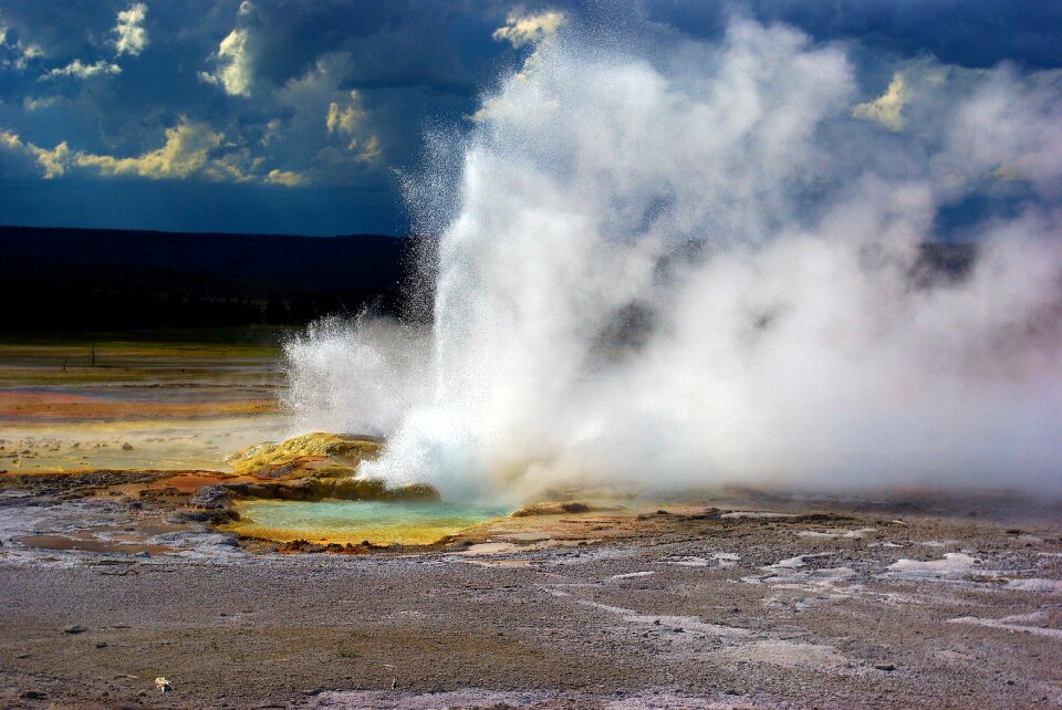 Basin yellowstone national