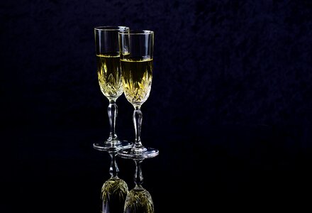 Celebrate champagne drink photo