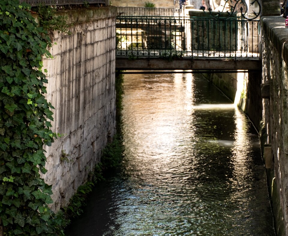 Walkway walking bridge water