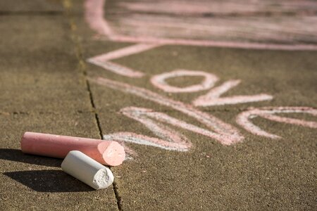 Romantic affection valentine's day