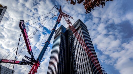 Skyscraper building office