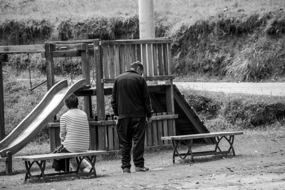 People fun walk