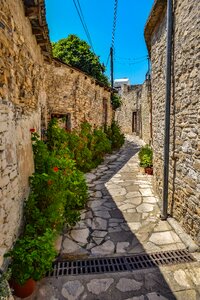 Street architecture stone