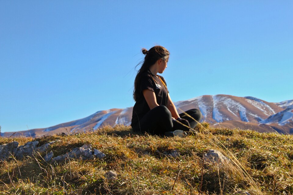 Woman summer travel