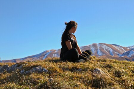 Woman summer travel