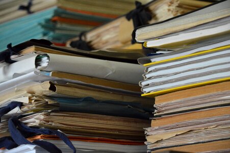 File folder bureaucracy