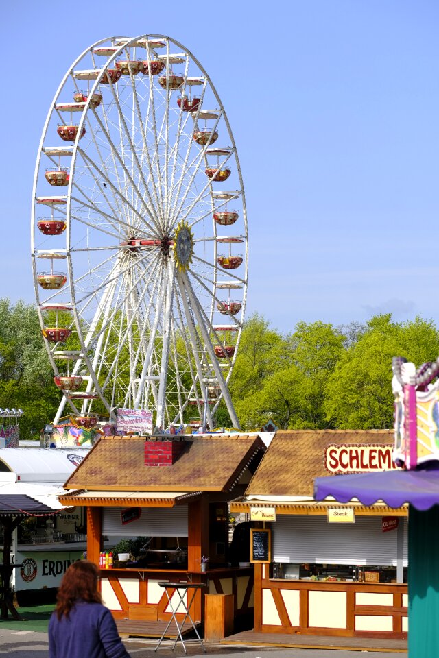 Folk festival carousel fair