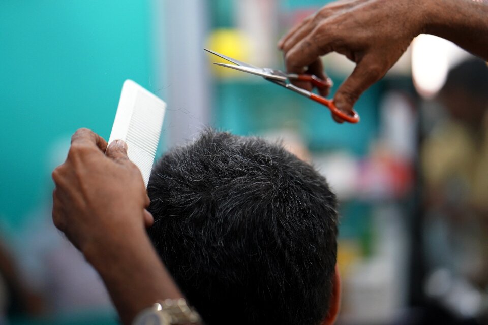 Men hair salon barber