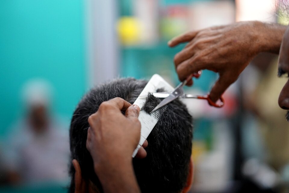 Men hair salon barber