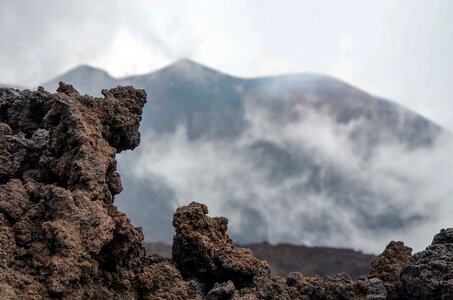 Italy mountain lava photo