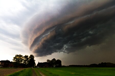 Storm hunting meteorology arcus photo