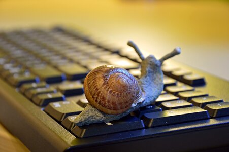 Keyboard slowly entschleunigung