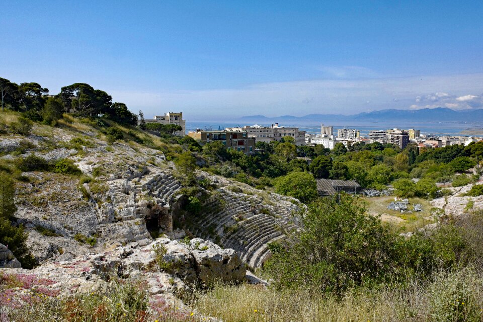 Cagliari the roman amphitheatre city