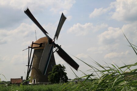 Netherlands landscape sky photo