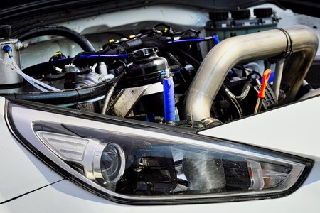 Sport sports car motor