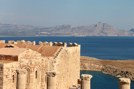 Greece history sky photo