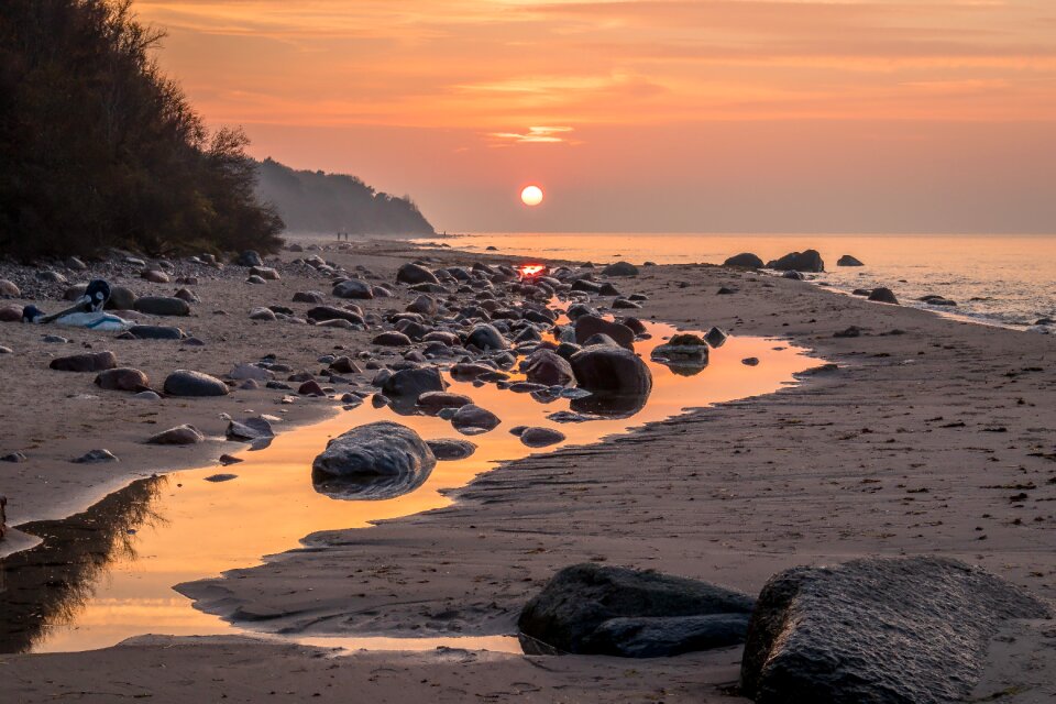 Water beach landscape