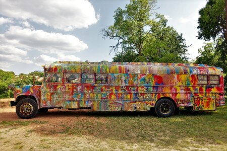 School bus vehicle texas