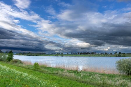 The dome of the sky outdoor river photo