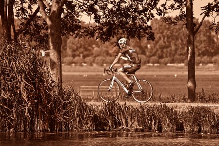 Cycling speed sport photo