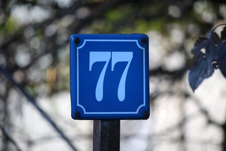 Blue seven seventy-seven