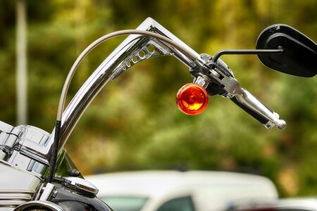 Motorcycle steering wheel motorbike