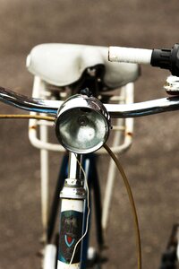 Vintage bicycle brown bike