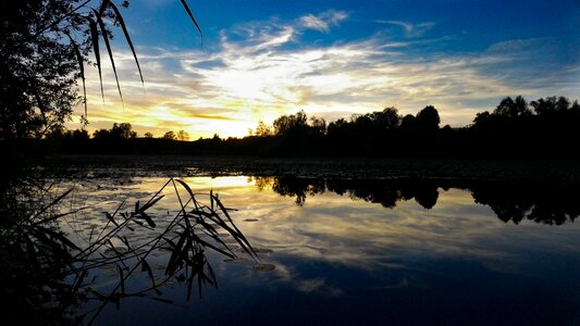 Landscape water green photo