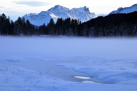 Snow view winter photo