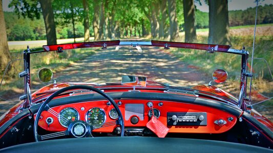 Sports car classic auto