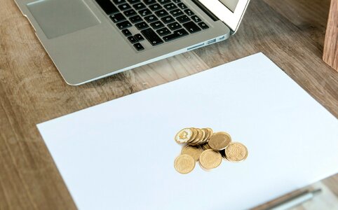 Banking business coin photo