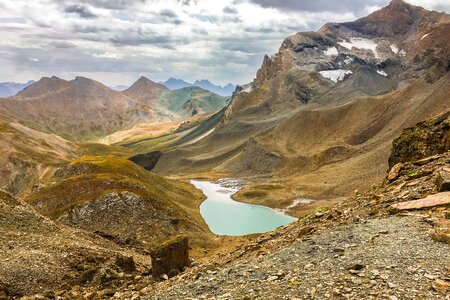Panorama mood alpine photo