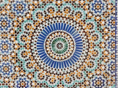 Surface tile decoration