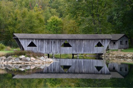 Wooden covered architecture