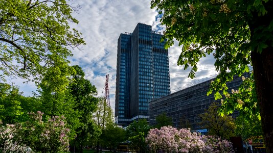 Sky nature building
