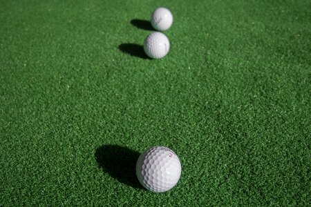 Green golfers field