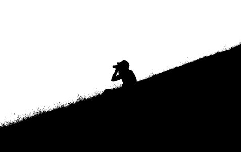 Mountain black and white spotting