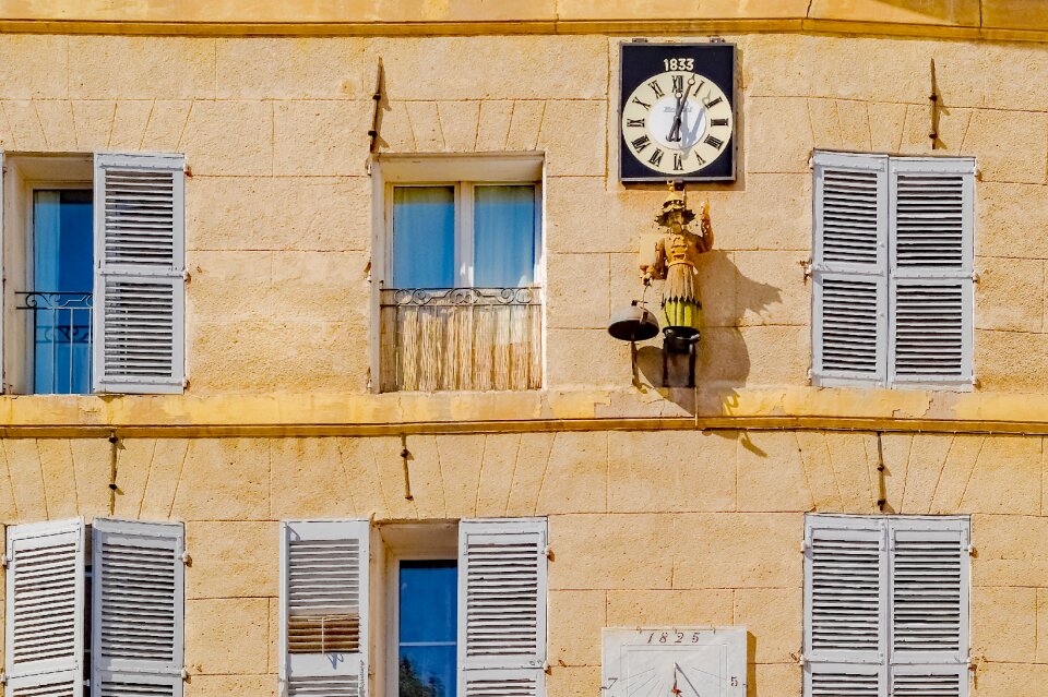 Facade window colorful
