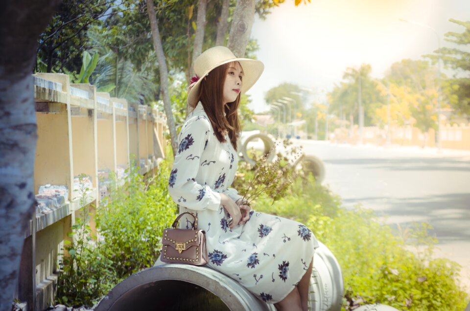 Graceful girly asia