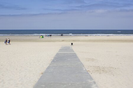 Texel seascape empty photo