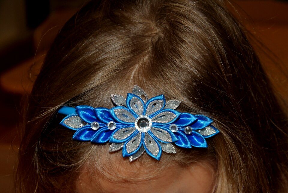 Hair ornaments headband flower