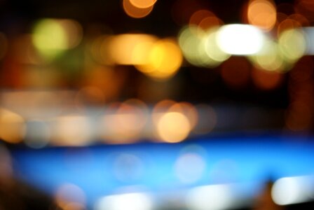 Light bokeh points photo