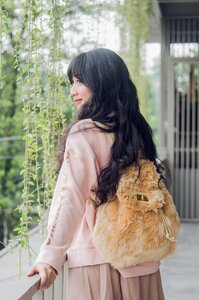 Outdoors girl portrait