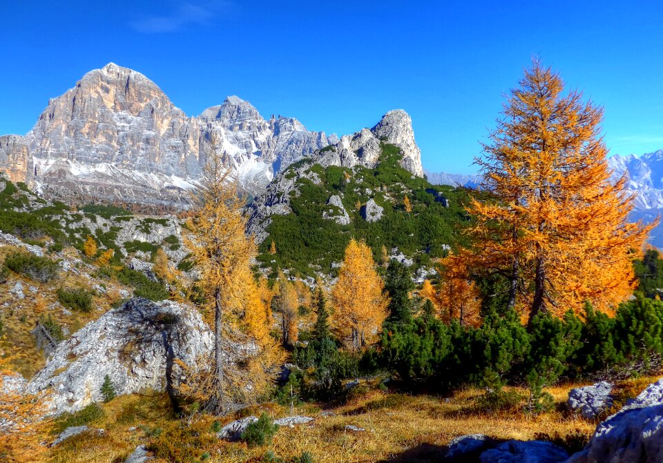 Mountains rock panorama