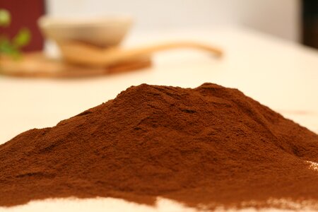 Coffee powder food