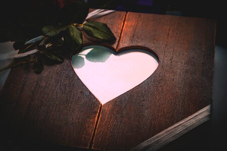 Romantic symbol decoration