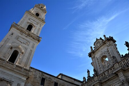Summer baroque cathedral photo